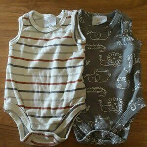 Striped and Animal Print Kids Bodysuits